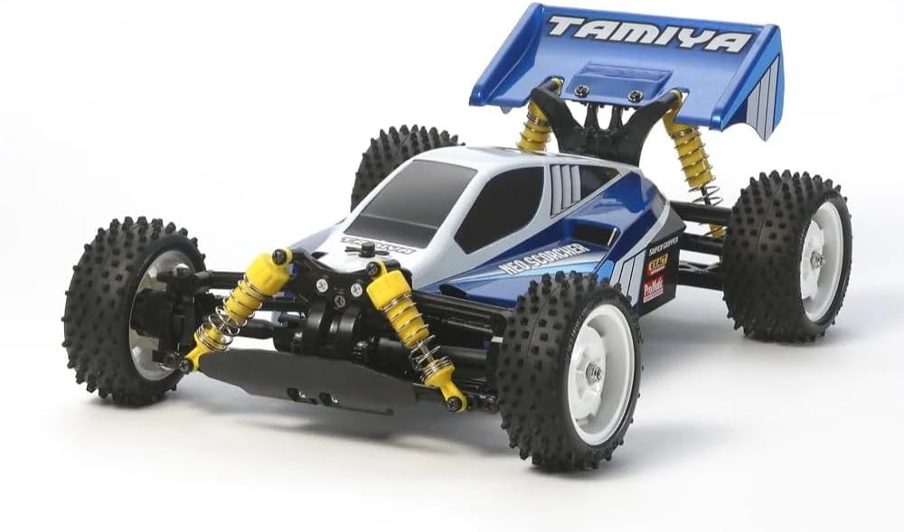 Tamiya Neo Scorcher off-road RC buggy, the alternative body campers can build at RC Garage summer camp Vienna