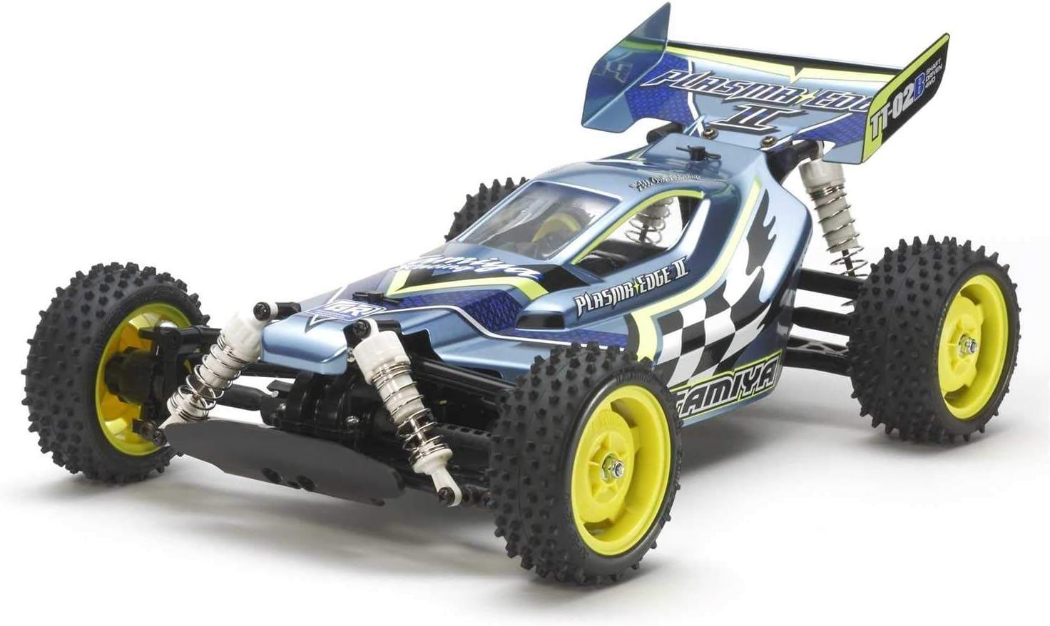 Tamiya Plasma Edge II off-road RC buggy that every camper builds and keeps at RC Garage summer camp Vienna